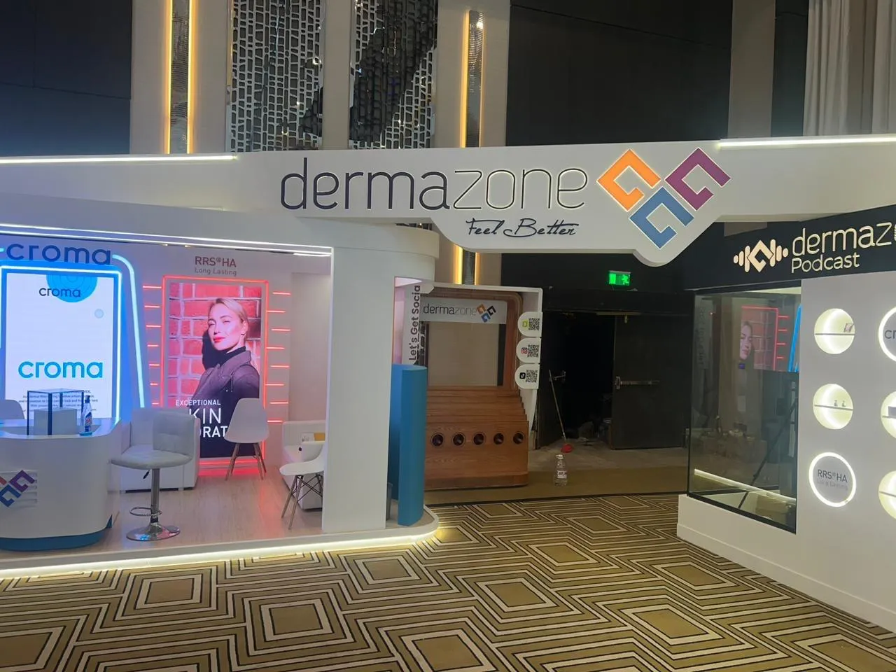 تصميم بوثات معارض احترافية